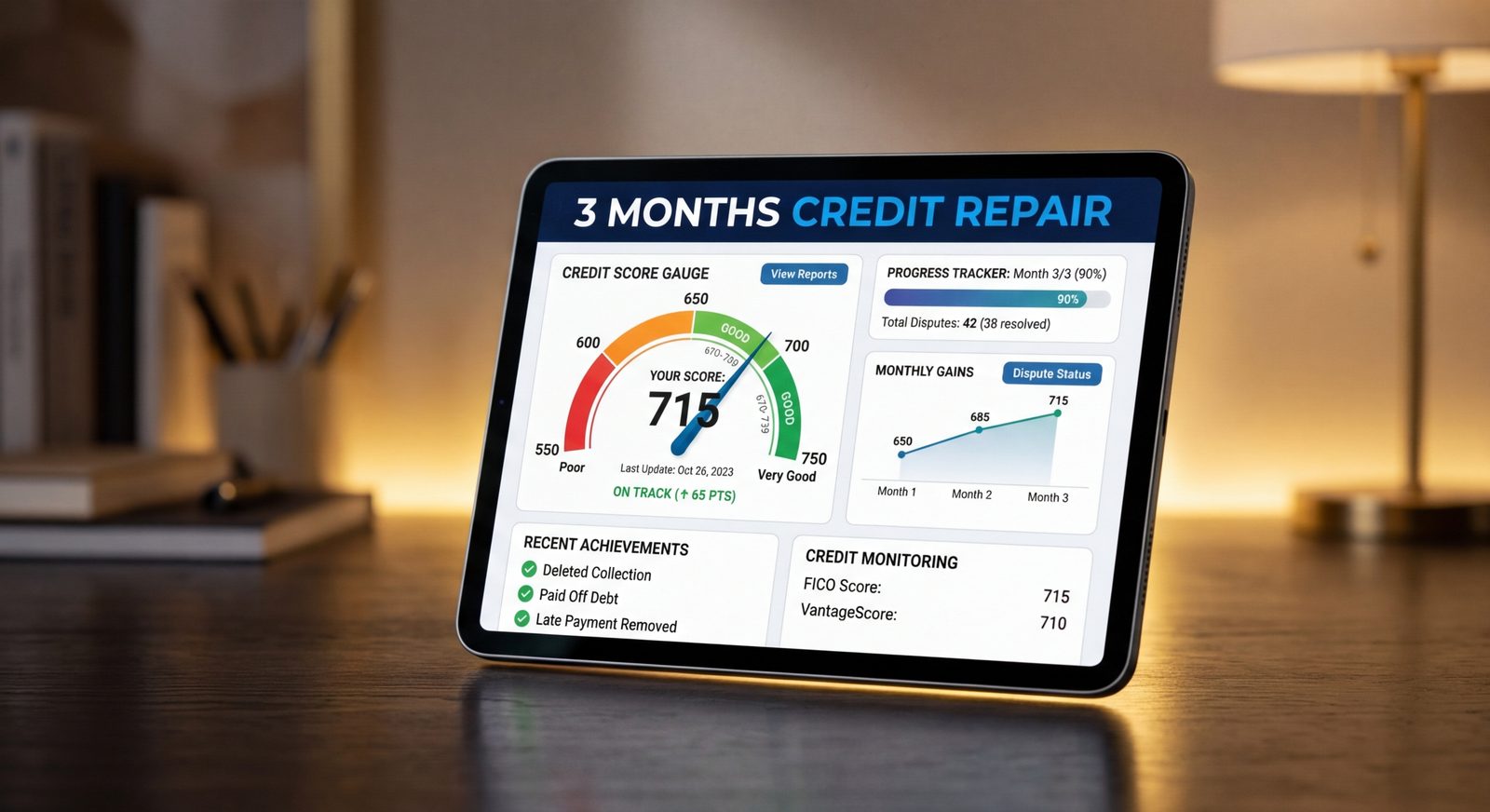 3 Months of Credit Repair